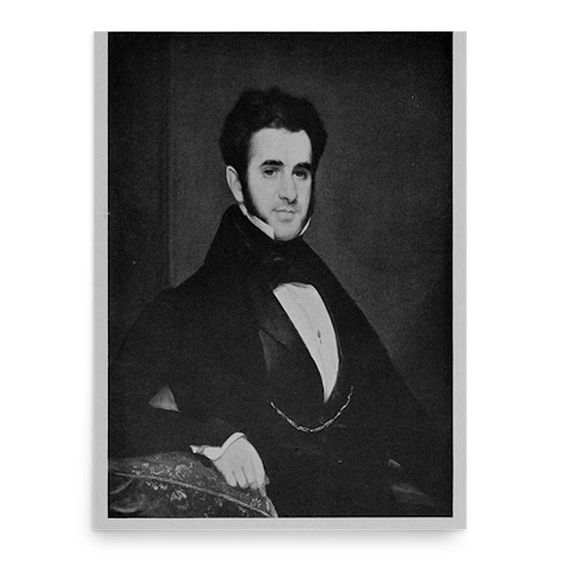 Amos Binney poster print, in size 18x24 inches.