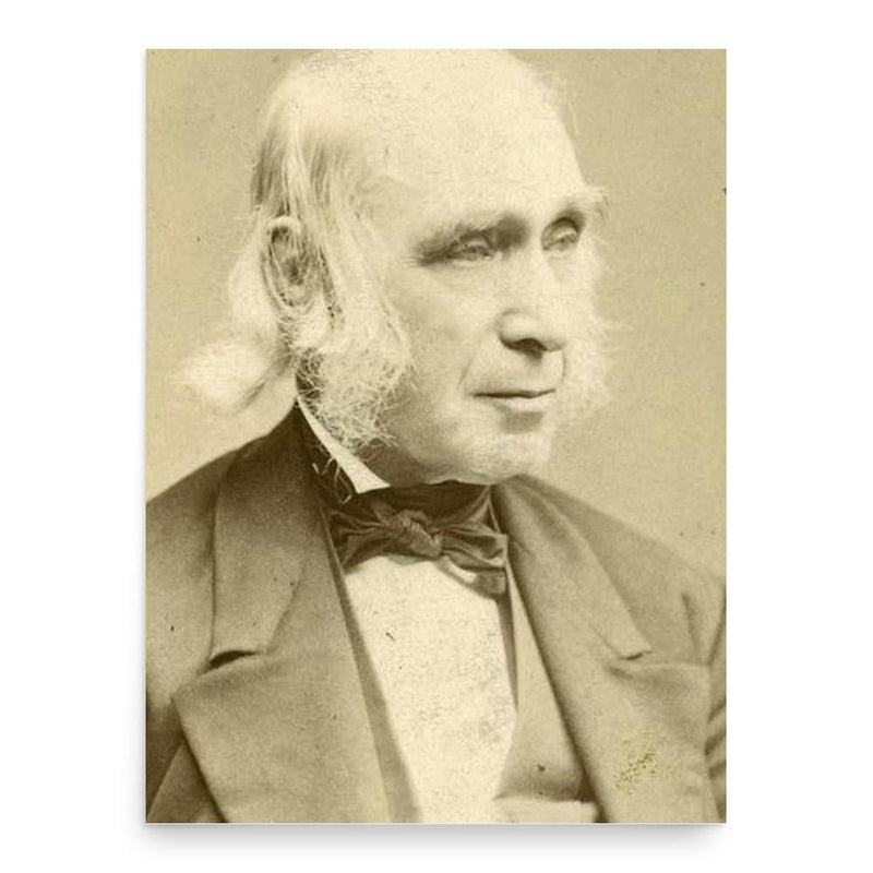 Amos Bronson Alcott poster print, in size 18x24 inches.