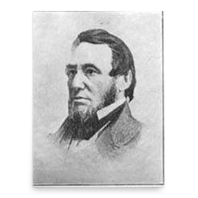 Amos Dean poster print, in size 18x24 inches.