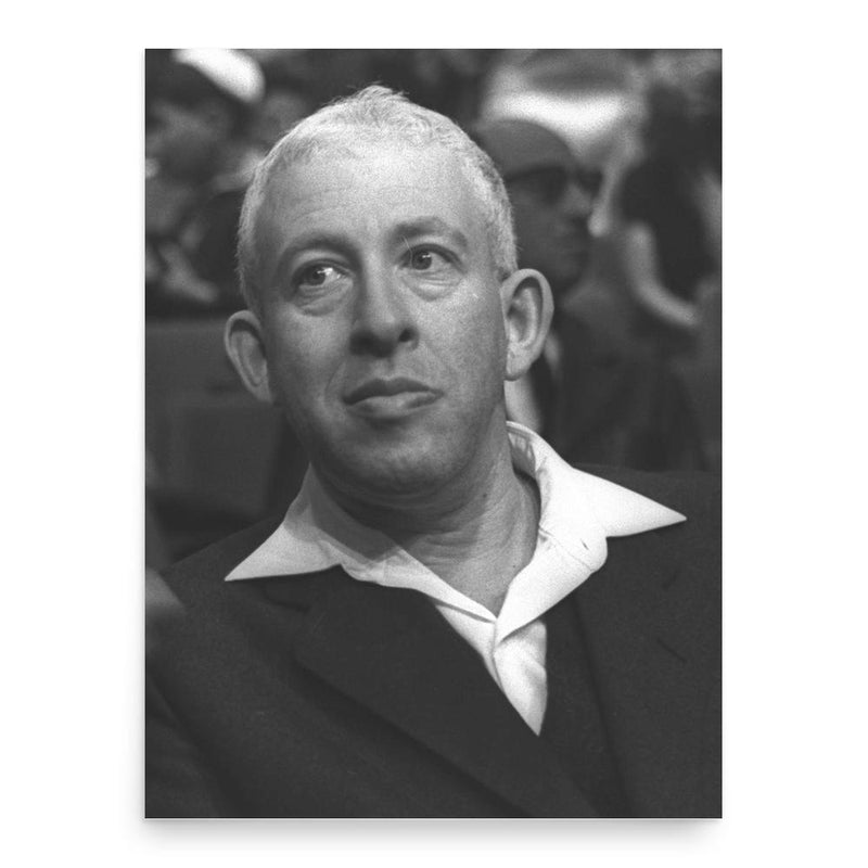 Amos Hakham poster print, in size 18x24 inches.