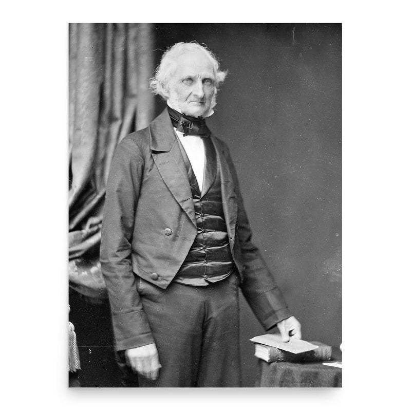 Amos Kendall poster print, in size 18x24 inches.