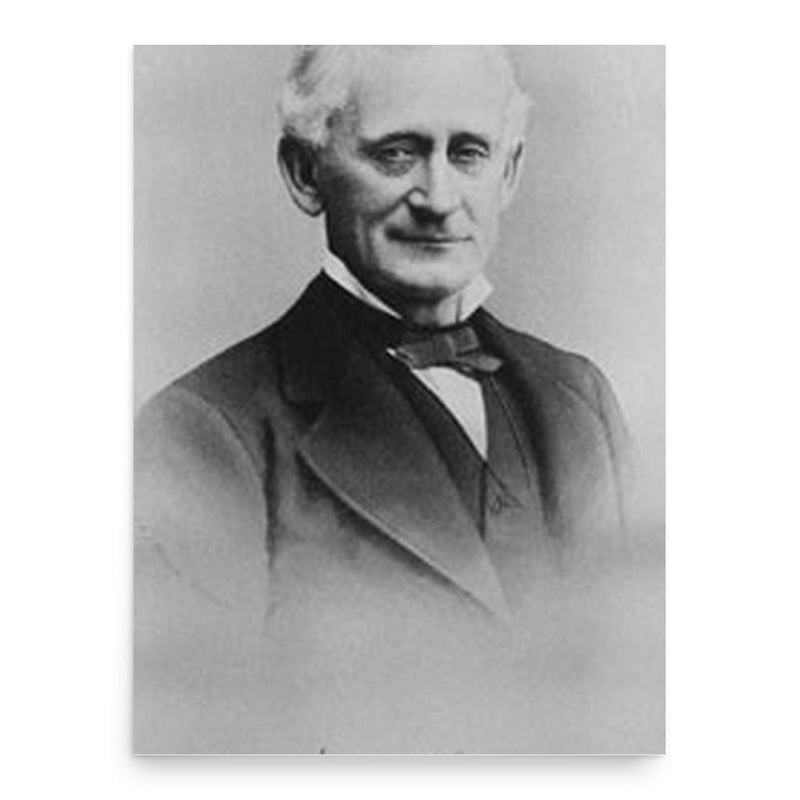 Amos Tuck poster print, in size 18x24 inches.