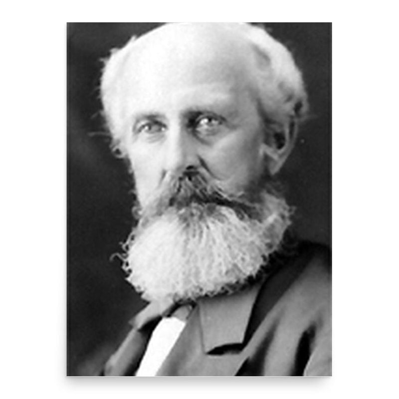 Amos Wright poster print, in size 18x24 inches.