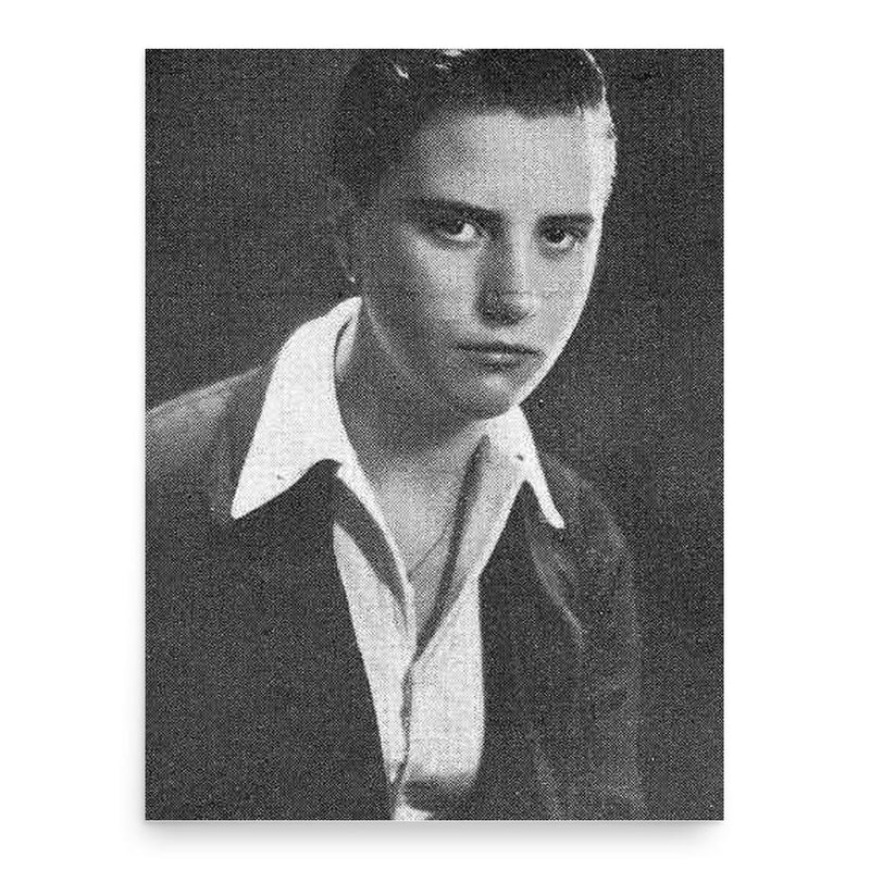 Amparo Alvajar poster print, in size 18x24 inches.