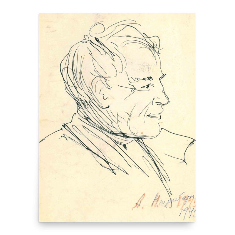 Amshey Nurenberg poster print, in size 18x24 inches.