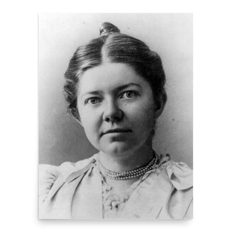 Amy Beach poster print, in size 18x24 inches.