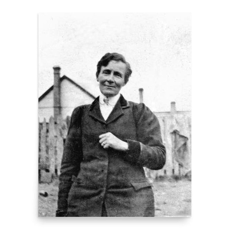 Amy Bock poster print, in size 18x24 inches.