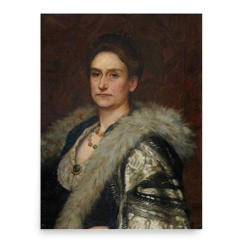 Amy Bulley poster print, in size 18x24 inches.