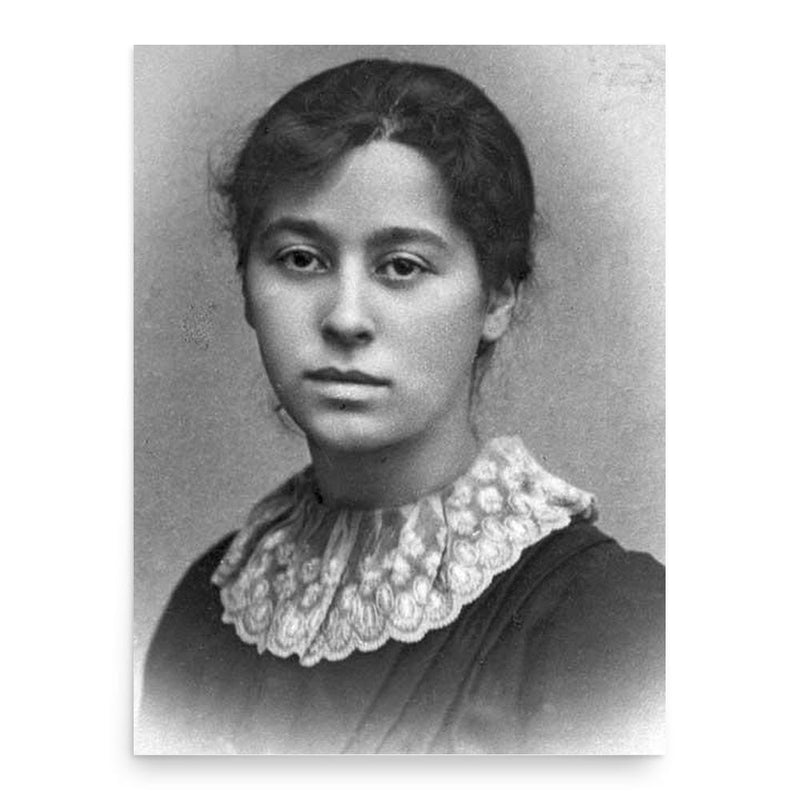 Amy Levy poster print, in size 18x24 inches.