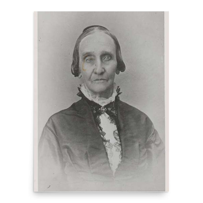 Amy and Isaac Post poster print, in size 18x24 inches.