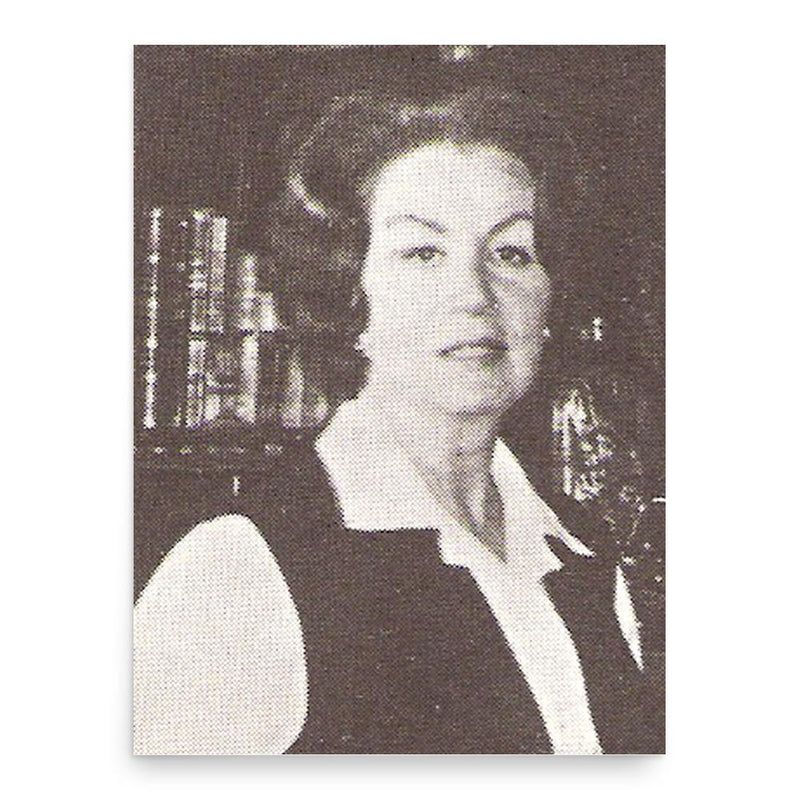 Ana Emilia Lahitte poster print, in size 18x24 inches.