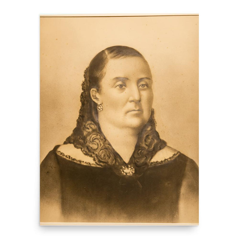 Ana Monterroso de Lavalleja poster print, in size 18x24 inches.