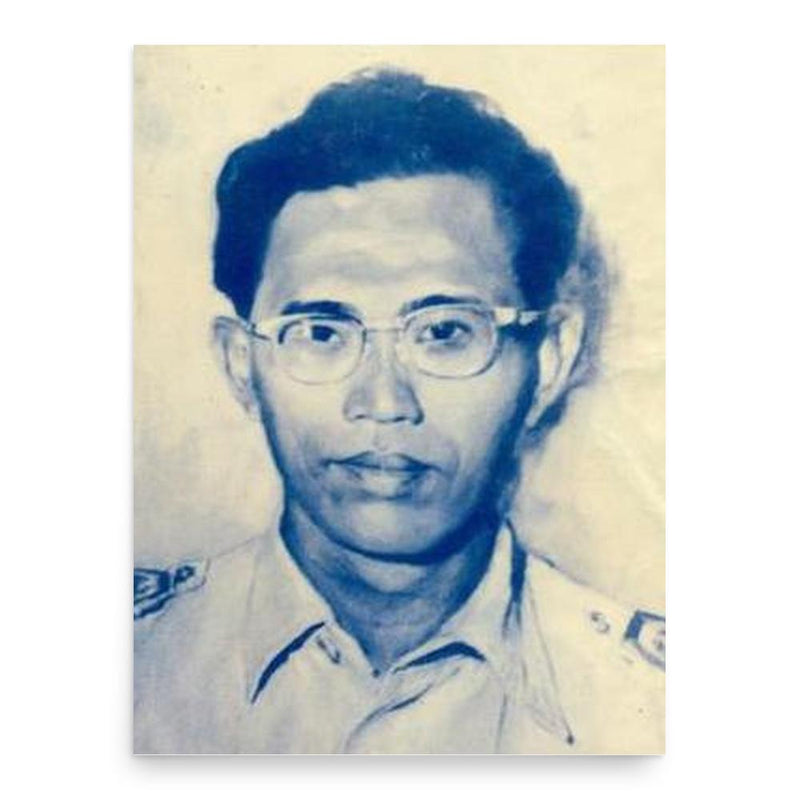 Anak Agung Bagus Suteja poster print, in size 18x24 inches.