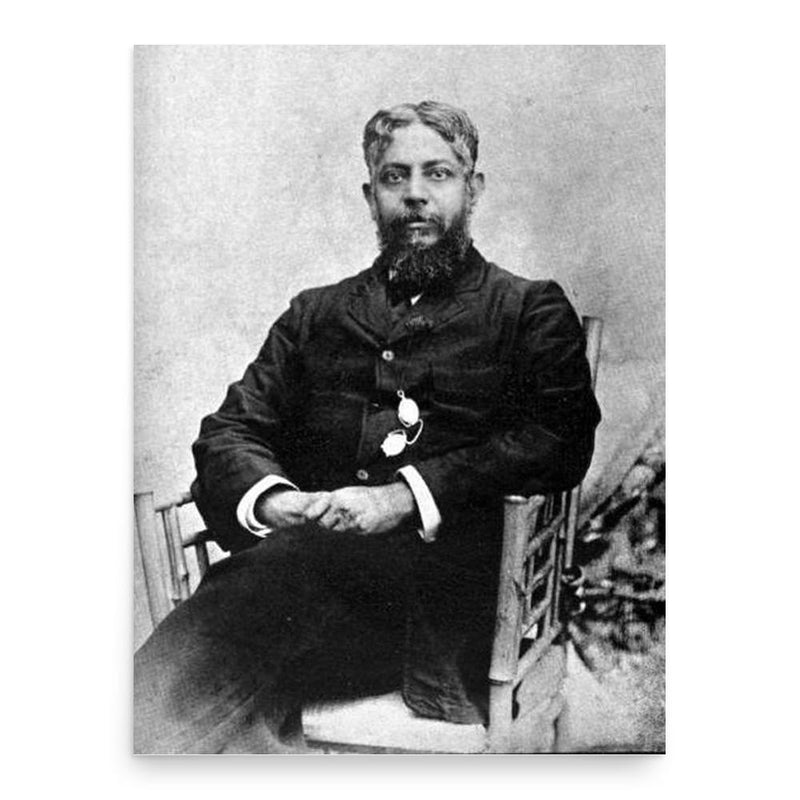 Anandamohan Bose poster print, in size 18x24 inches.