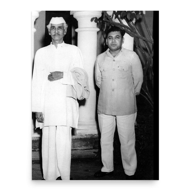 Anant Maral Shastri poster print, in size 18x24 inches.