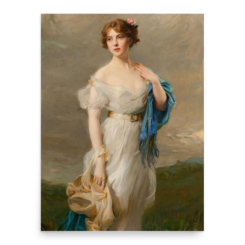 Anastasia de Torby poster print, in size 18x24 inches.