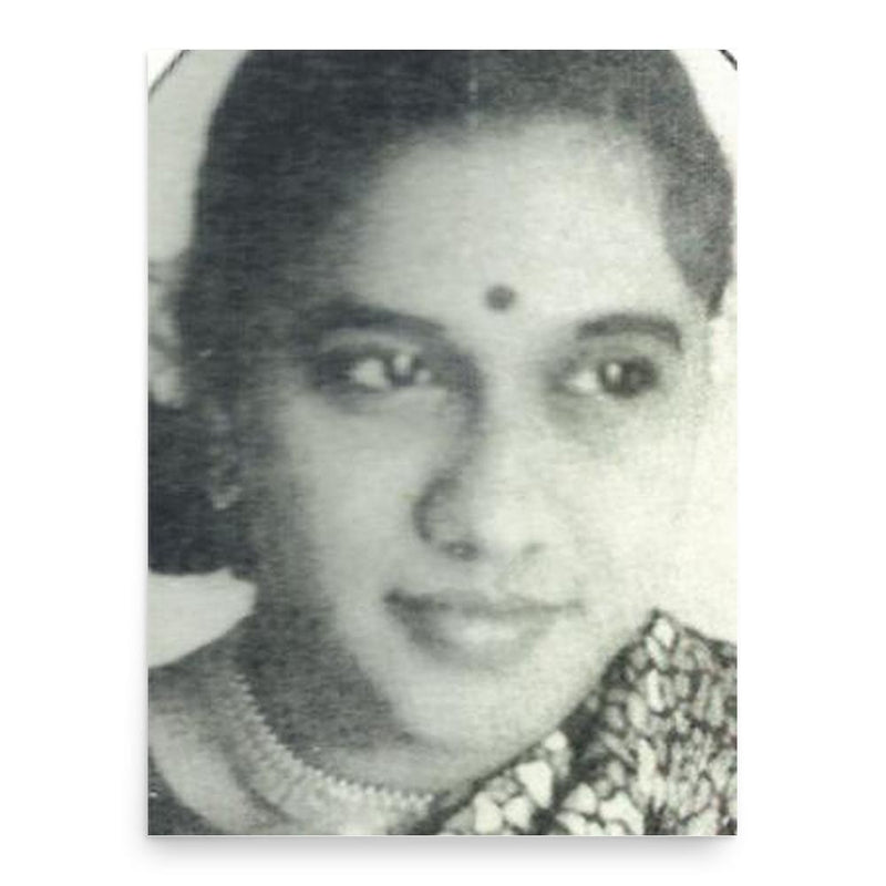 Anasuya Shankar poster print, in size 18x24 inches.