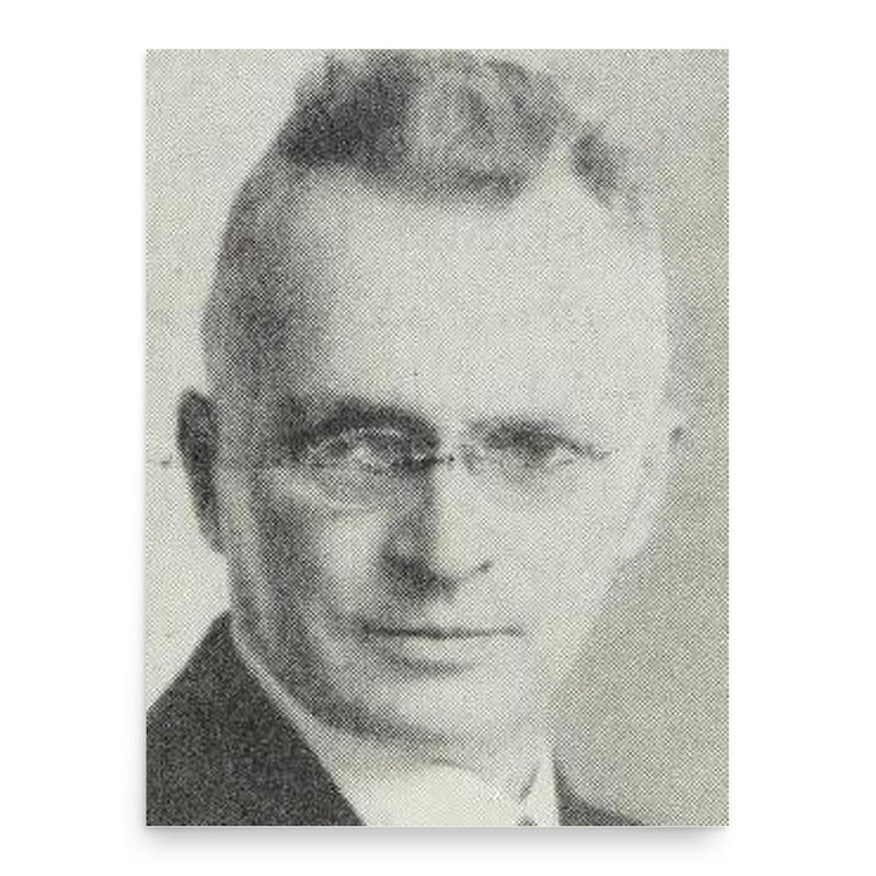 Anathon Aall poster print, in size 18x24 inches.