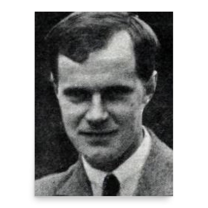 Anatol Heintz poster print, in size 18x24 inches.