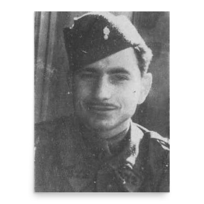 Anatole Abragam poster print, in size 18x24 inches.