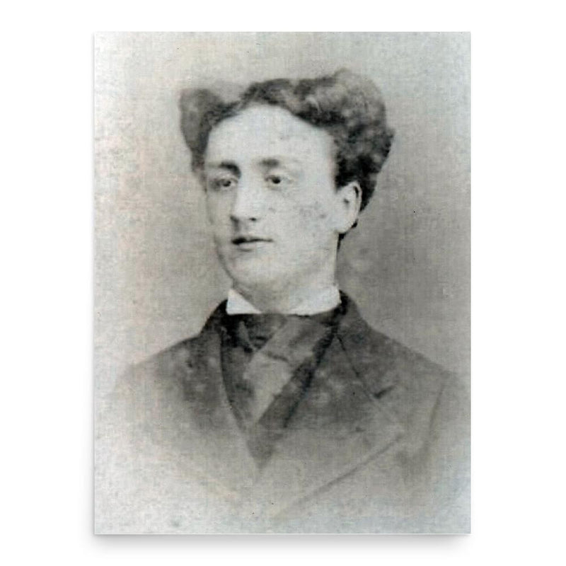 Anatole Dussaut poster print, in size 18x24 inches.