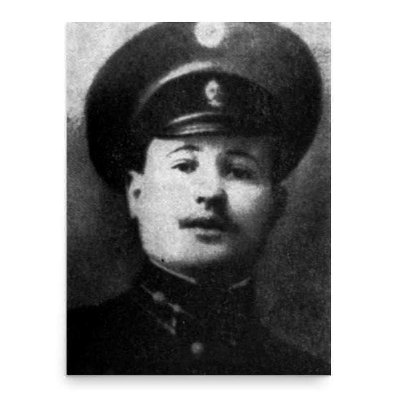 Anatolie Popa poster print, in size 18x24 inches.