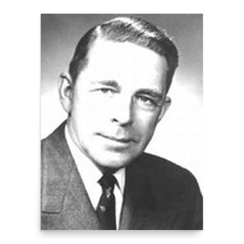 Ancher Nelsen poster print, in size 18x24 inches.