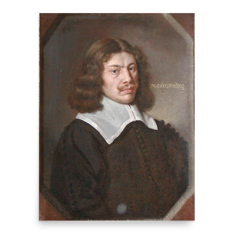 Anders Bording poster print, in size 18x24 inches.