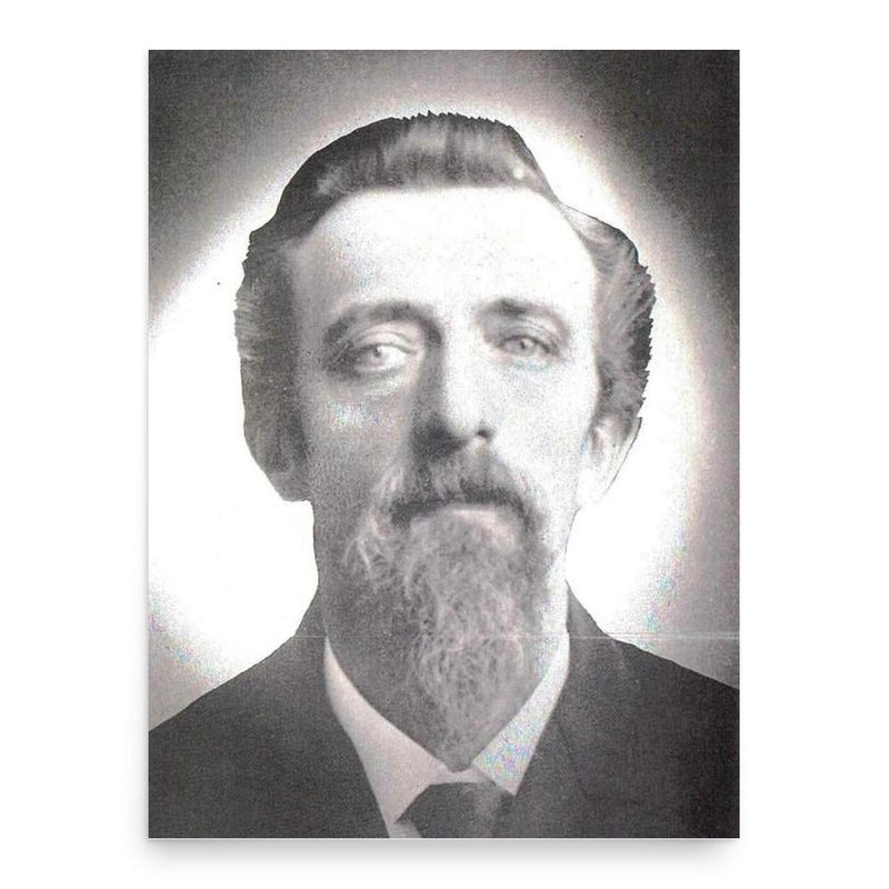 Anders Christian Nielsen poster print, in size 18x24 inches.