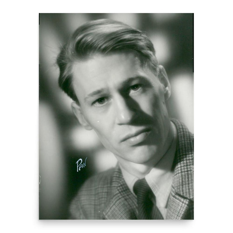 Anders Ek poster print, in size 18x24 inches.