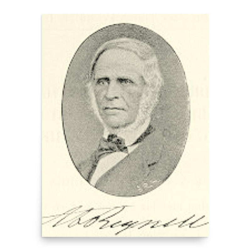 Anders Fredrik Regnell poster print, in size 18x24 inches.