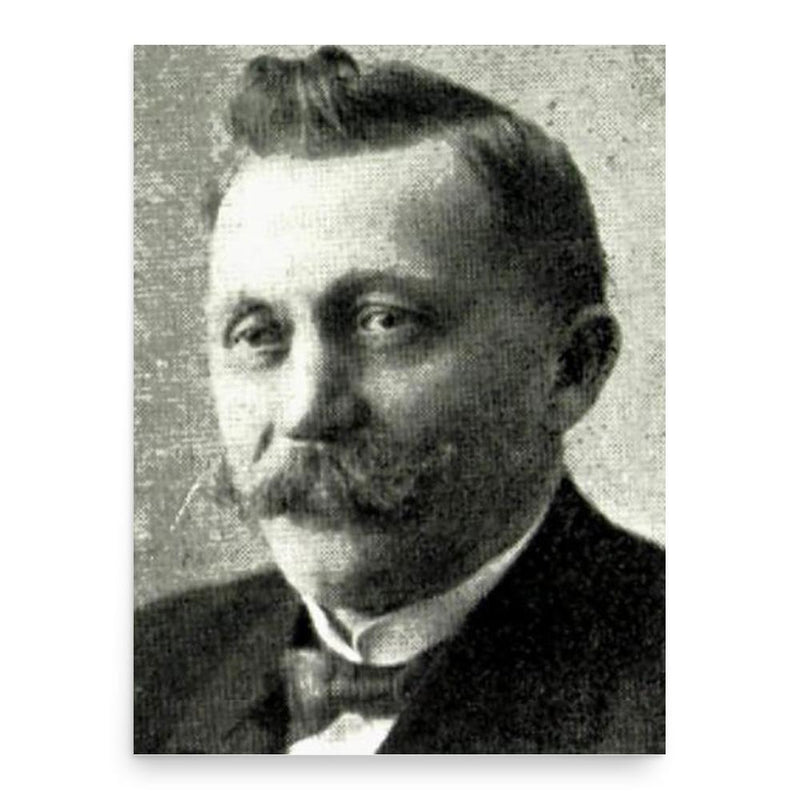 Anders Jensen Horgen poster print, in size 18x24 inches.