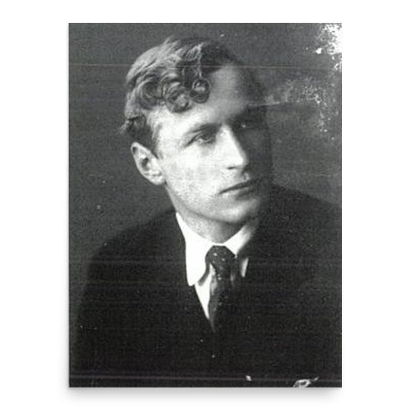 Anders Lange poster print, in size 18x24 inches.