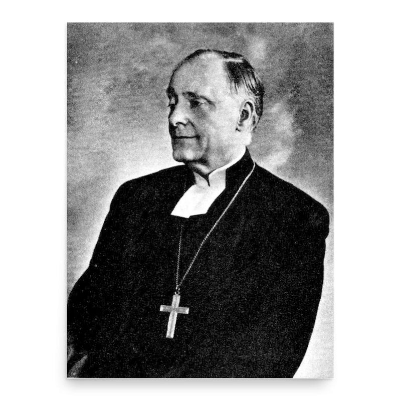 Anders Nygren poster print, in size 18x24 inches.