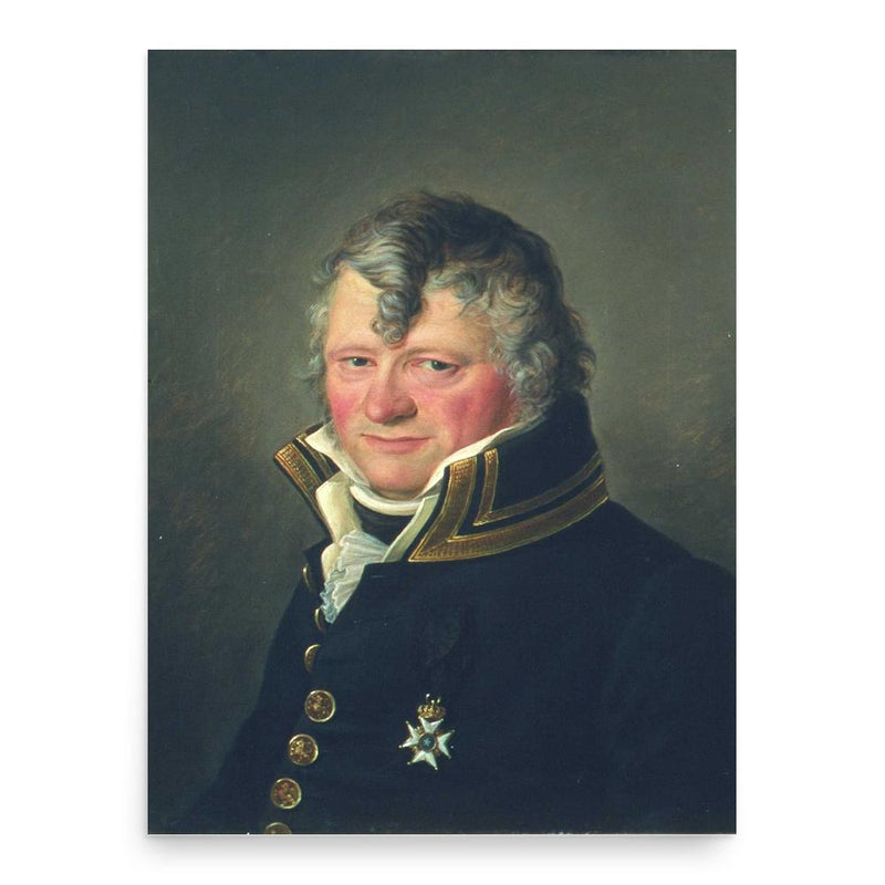 Anders Rambech poster print, in size 18x24 inches.