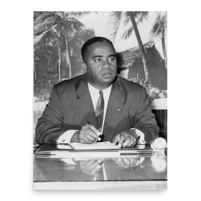 Andre Resampa poster print, in size 18x24 inches.