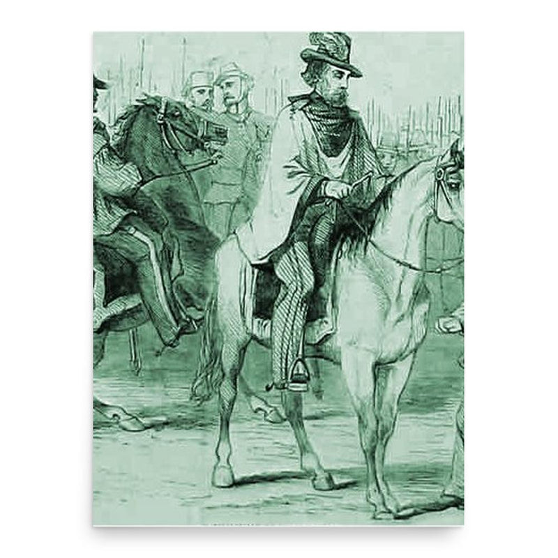 Andrea Aguyar poster print, in size 18x24 inches.