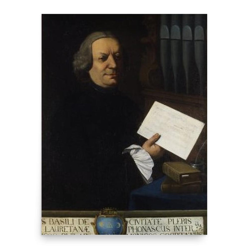 Andrea Basili poster print, in size 18x24 inches.