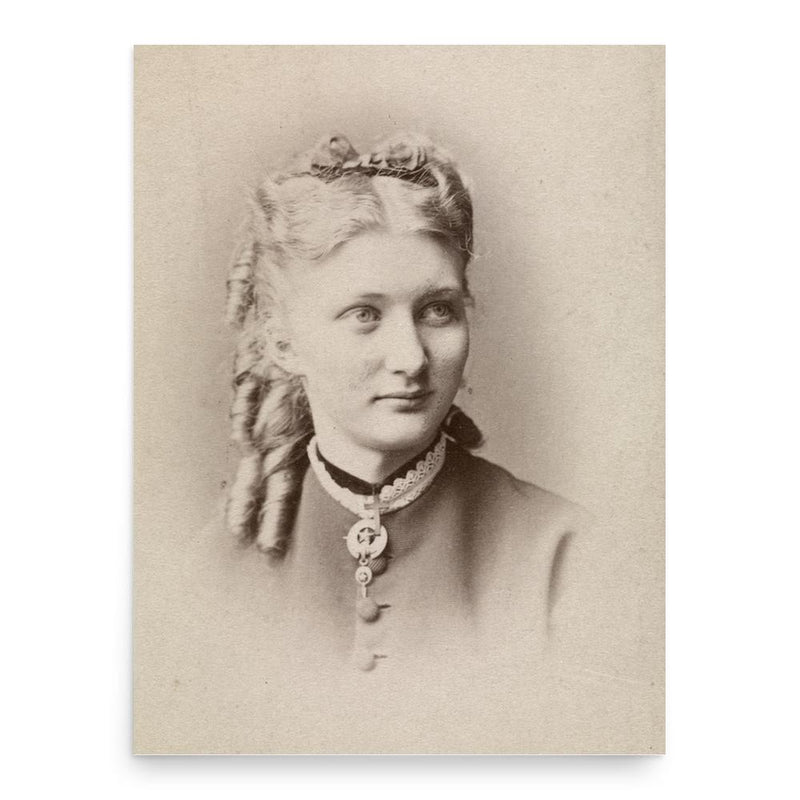 Andrea Gram poster print, in size 18x24 inches.