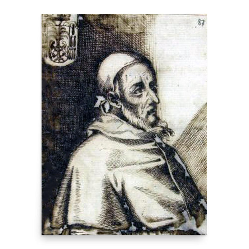 Andrea Matteo Palmieri poster print, in size 18x24 inches.