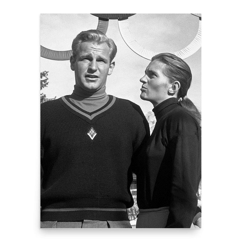 Andrea Mead Lawrence poster print, in size 18x24 inches.