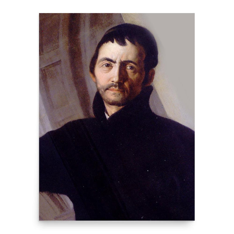 Andrea Pozzo poster print, in size 18x24 inches.