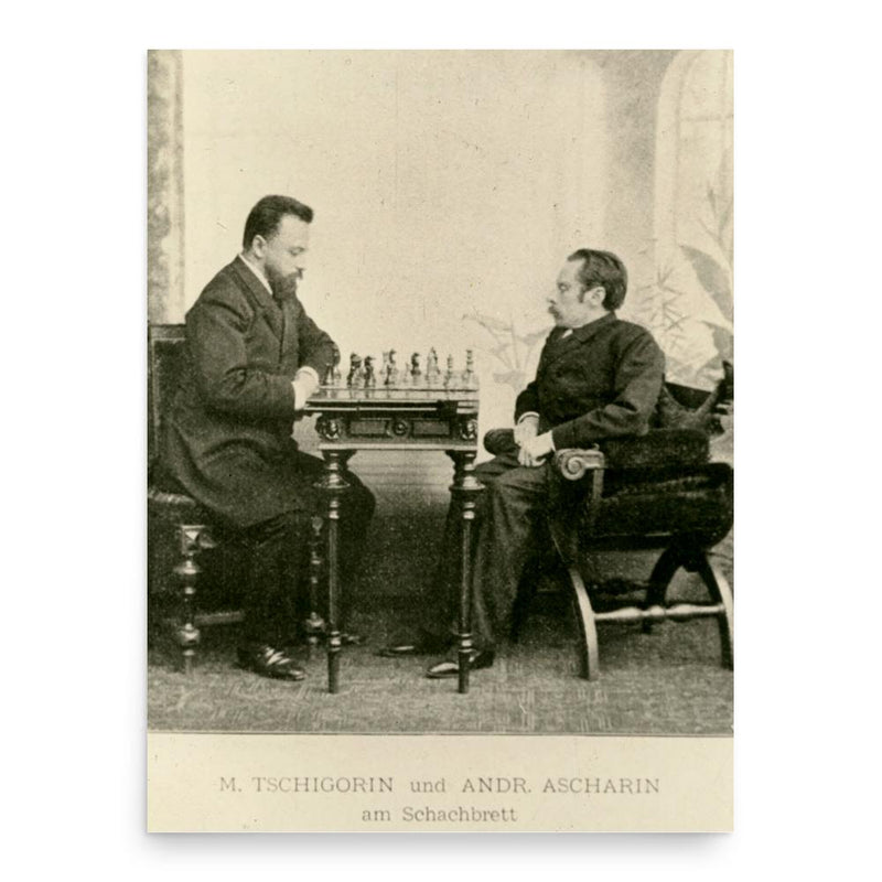 Andreas Ascharin poster print, in size 18x24 inches.