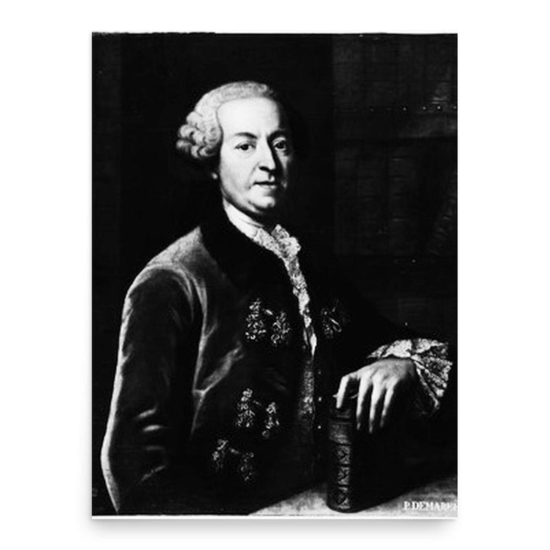 Andreas Felix von Oefele poster print, in size 18x24 inches.