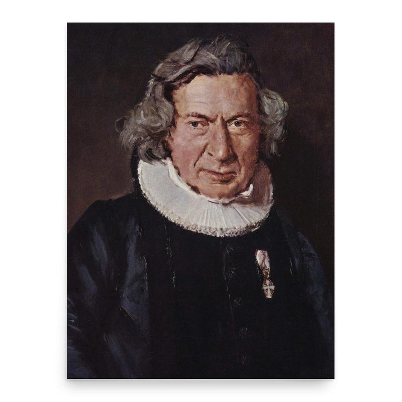 Andreas Gottlob Rudelbach poster print, in size 18x24 inches.