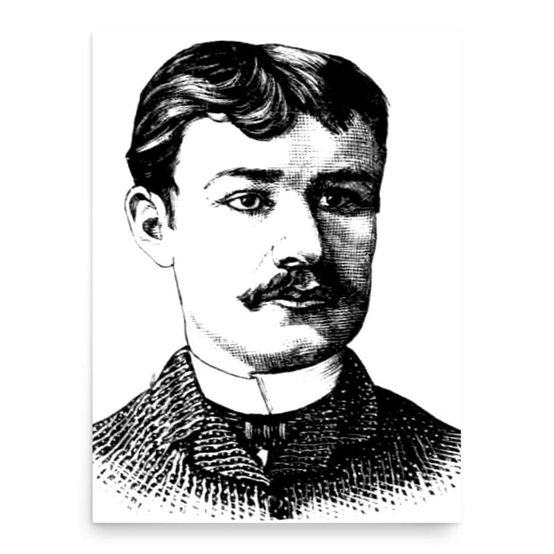 Andreas Karkavitsas poster print, in size 18x24 inches.