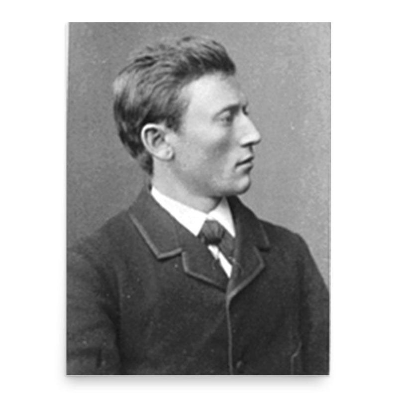 Andreas Karset poster print, in size 18x24 inches.