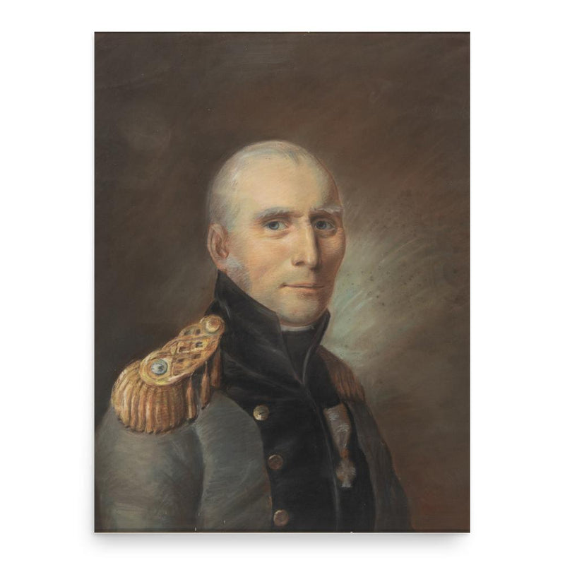 Andreas Kirkerup poster print, in size 18x24 inches.