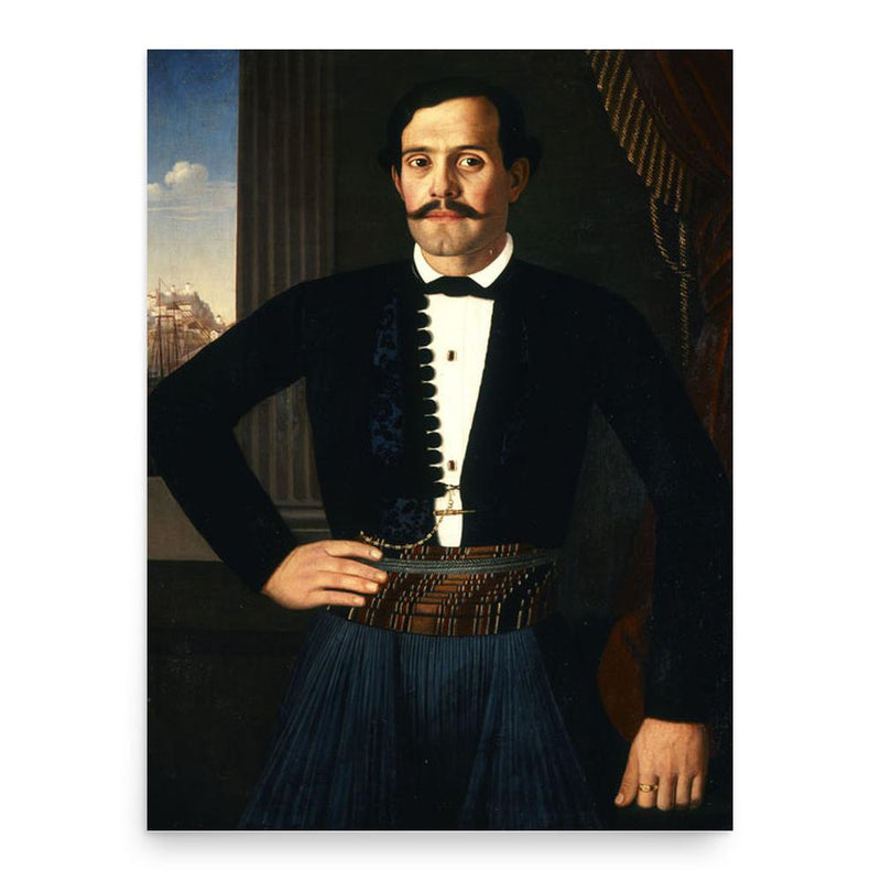 Andreas Kriezis poster print, in size 18x24 inches.