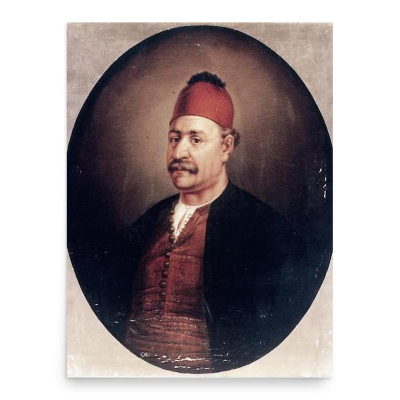 Andreas Miaoulis poster print, in size 18x24 inches.